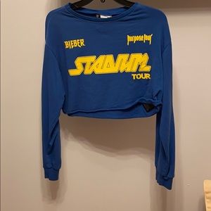 Justin Bieber Purpose World Tour Merch with H&M